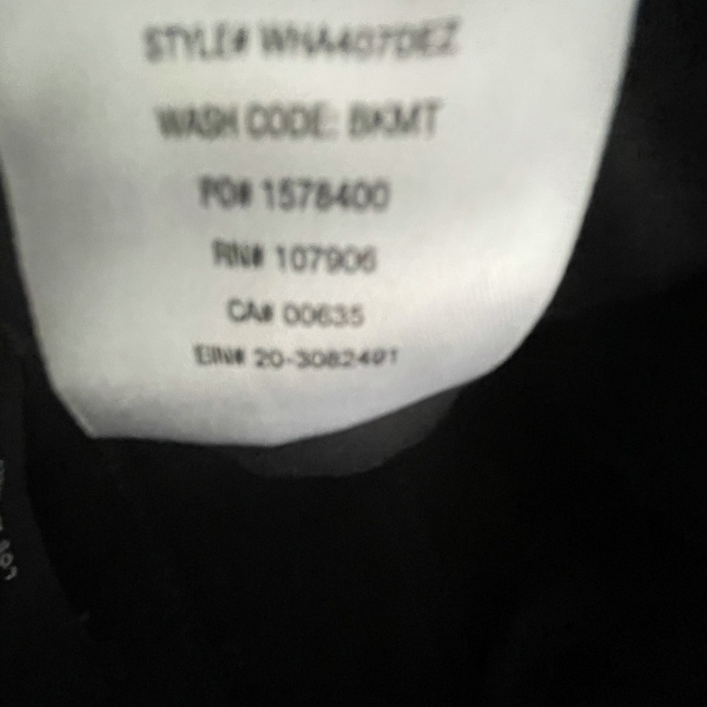 Hudson Jeans High Rise Skinny Black Metallic Sz 25 - Picture 8 of 9